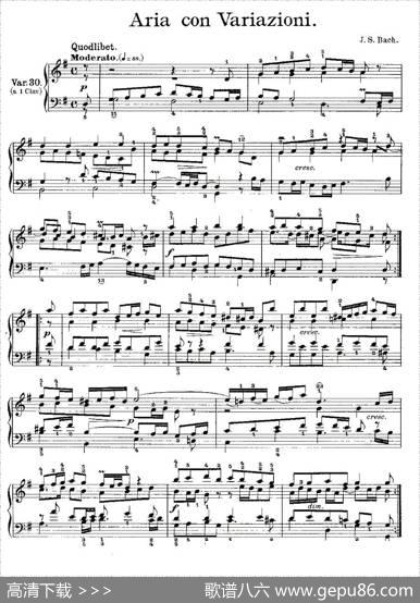 AriaconVariazioni之30|J.S.Bach