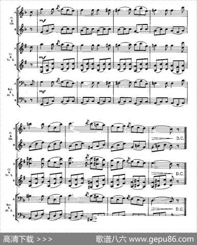 西西里舞曲（木管乐器二重奏）|普莱耶尔