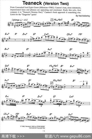 Teaneck（VersionTwo）