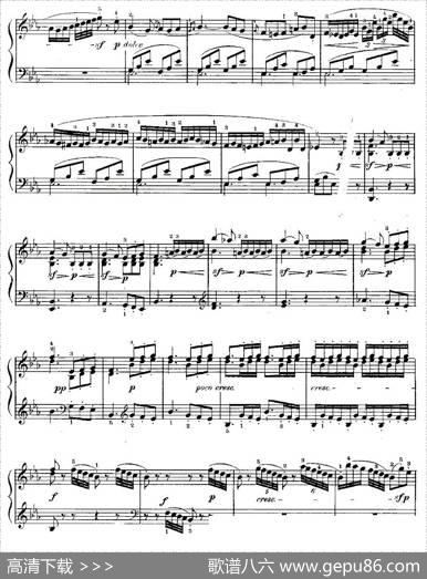 贝多芬钢琴小品（Bagatelles）（Op.33之1）|贝多芬