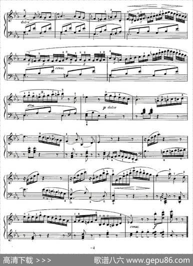 贝多芬钢琴小品（Bagatelles）（Op.33之1）|贝多芬