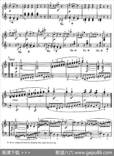 贝多芬钢琴小品（Bagatelles）（Op.33之2）|贝多芬
