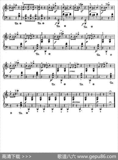 贝多芬钢琴小品（Bagatelles）（Op.33之2）|贝多芬