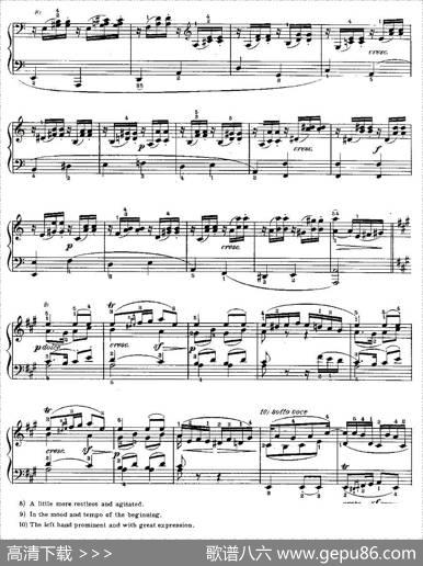 贝多芬钢琴小品（Bagatelles）（Op.33之4）|贝多芬