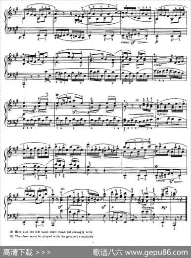 贝多芬钢琴小品（Bagatelles）（Op.33之4）|贝多芬