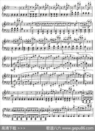 贝多芬钢琴小品（Bagatelles）（Op.33之7）|贝多芬