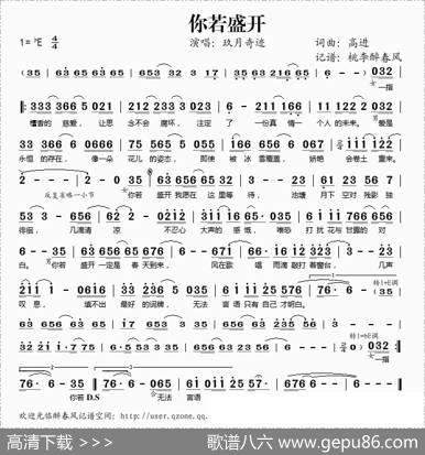 你若盛开 - 高进|高进