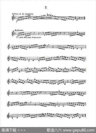 36StudiMelodiciEFacilissimiOp.48之1—10（36首容易旋律作品.48）|Charles、Dancla（丹克拉）