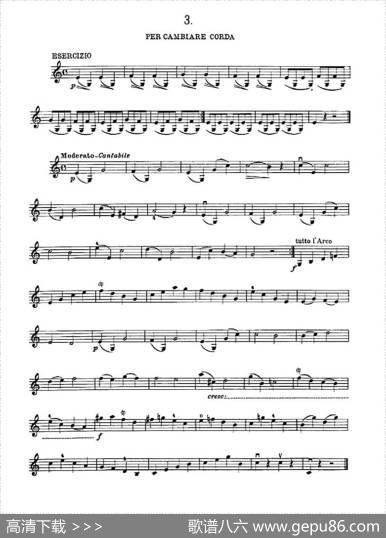 36StudiMelodiciEFacilissimiOp.48之1—10（36首容易旋律作品.48）|Charles、Dancla（丹克拉）