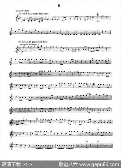 36StudiMelodiciEFacilissimiOp.48之1—10（36首容易旋律作品.48）|Charles、Dancla（丹克拉）