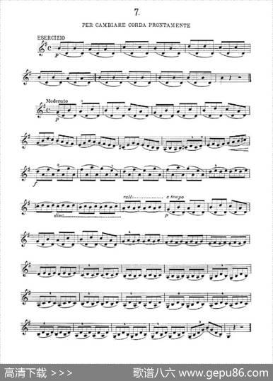 36StudiMelodiciEFacilissimiOp.48之1—10（36首容易旋律作品.48）|Charles、Dancla（丹克拉）