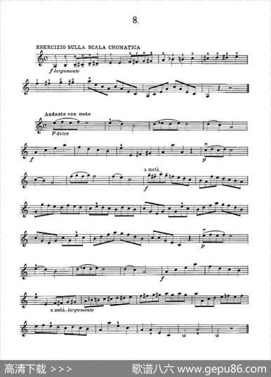 36StudiMelodiciEFacilissimiOp.48之1—10（36首容易旋律作品.48）|Charles、Dancla（丹克拉）