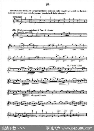 36StudiMelodiciEFacilissimiOp.48之11—20（36首容易旋律作品.48）|Charles、Dancla（丹克拉）