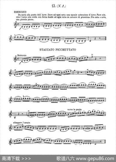 36StudiMelodiciEFacilissimiOp.48之11—20（36首容易旋律作品.48）|Charles、Dancla（丹克拉）