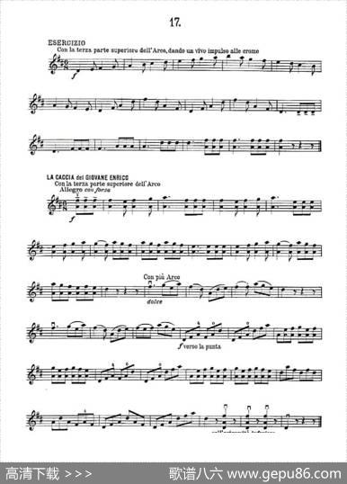 36StudiMelodiciEFacilissimiOp.48之11—20（36首容易旋律作品.48）|Charles、Dancla（丹克拉）