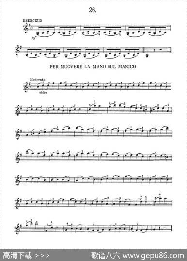 36StudiMelodiciEFacilissimiOp.48之21—30（36首容易旋律作品.48）|Charles、Dancla（丹克拉）