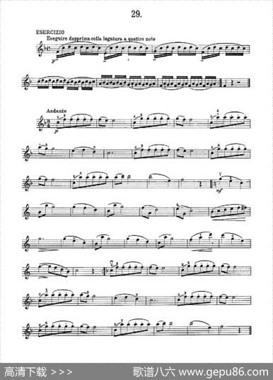 36StudiMelodiciEFacilissimiOp.48之21—30（36首容易旋律作品.48）|Charles、Dancla（丹克拉）