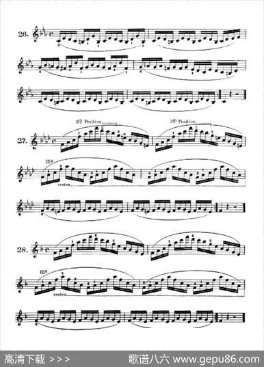 SchoolofMechanism,Op.74（小提琴技巧作品.74）|丹克拉