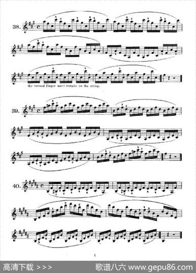 SchoolofMechanism,Op.74（小提琴技巧作品.74）|丹克拉