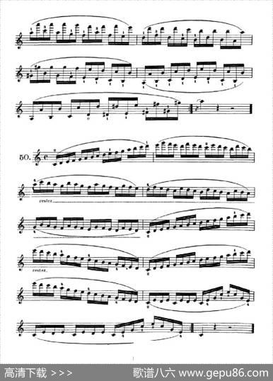 SchoolofMechanism,Op.74（小提琴技巧作品.74）|丹克拉