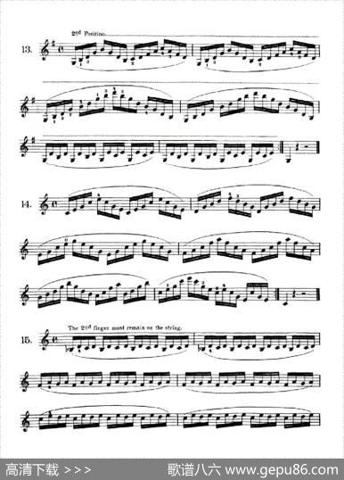 SchoolofMechanism,Op.74（小提琴技巧作品.74）|丹克拉