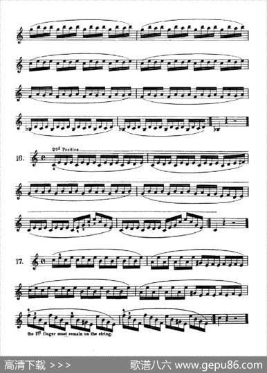 SchoolofMechanism,Op.74（小提琴技巧作品.74）|丹克拉