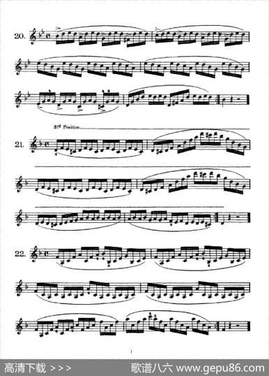 SchoolofMechanism,Op.74（小提琴技巧作品.74）|丹克拉