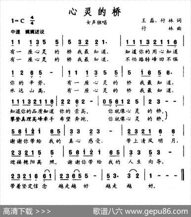 心灵的桥 - 王磊、付林|付林