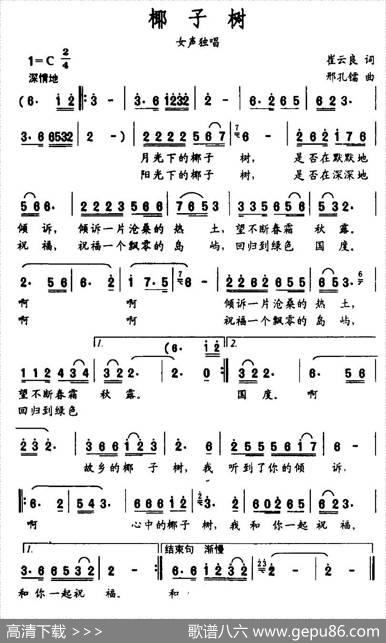 椰子树 - 崔云良|邢孔镭