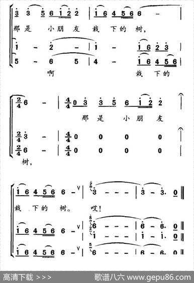 小鸟与梅花鹿（张树礼词邓玉华、合唱） - 张树礼|邓玉华
