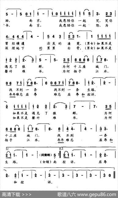 序：南京，我愿陪你一起哭（大型声乐套曲《南京，一九三七》） - 朱小松|熊初保