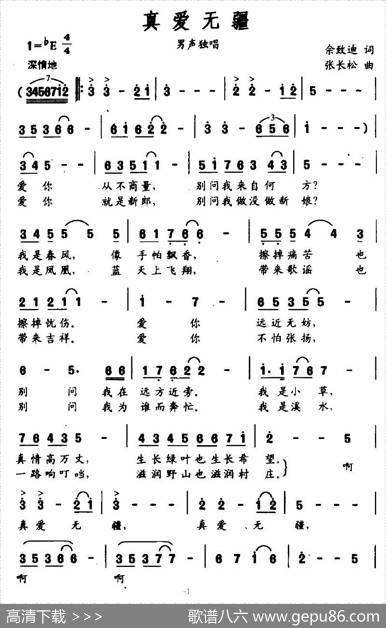 真爱无疆 - 佘致迪|张长松