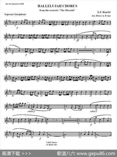 HALLELUJAHCHORUS（哈利路亚）