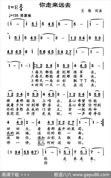 你走来远去 - 王维|王维