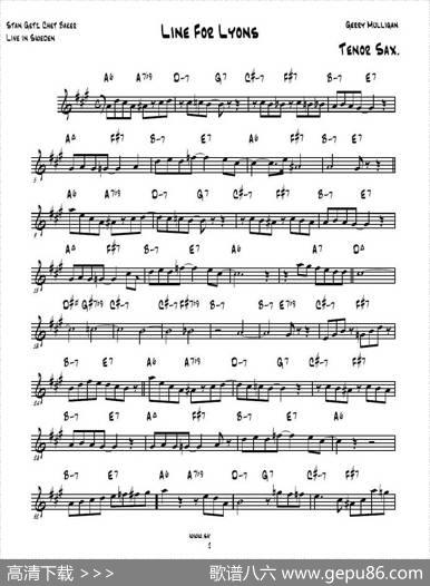 LineFoeLyons|Stan、Getz