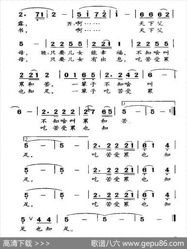 天下父母（王培元词张国良曲） - 王培元|张国良