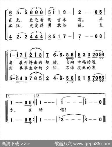 在这婚礼的殿堂（二重唱） - 季新山|吴太邦