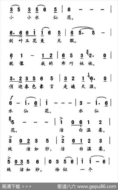 水仙花（蔡丽双词孙广志曲） - 蔡丽双|孙广志