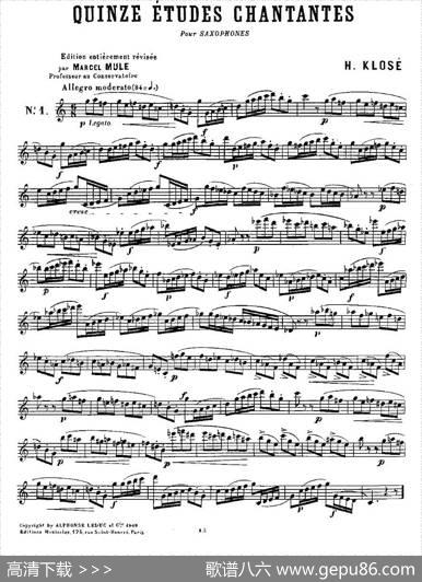 15首如歌的练习曲之1—5|克洛捷