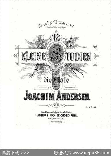 18kleineStudien.Op.41
