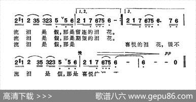 说不流泪是假 - 秦新英|马俊英