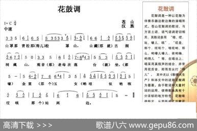 花鼓调（原生态山东苍山民歌）