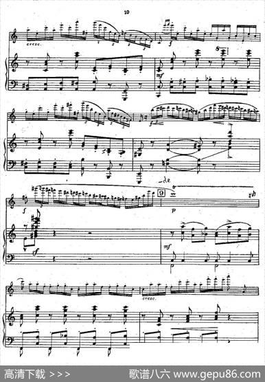 ChaminadeFluteConcertino（莎米纳德长笛协奏曲）|莎米纳德