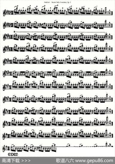 SevenDailyExercises,Op.5（每日练习七首，作品5号）|Reichert、（瑞澈特）