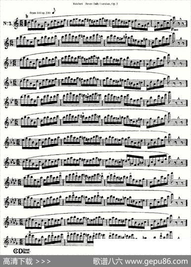 SevenDailyExercises,Op.5（每日练习七首，作品5号）|Reichert、（瑞澈特）