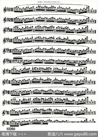 SevenDailyExercises,Op.5（每日练习七首，作品5号）|Reichert、（瑞澈特）