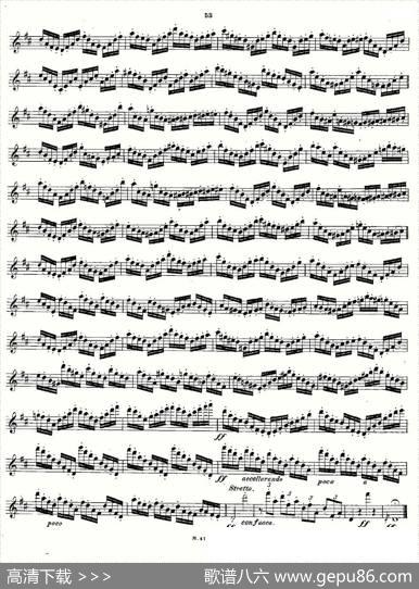 24首长笛练习曲Op.15之21—24|Andersen、（安德森）