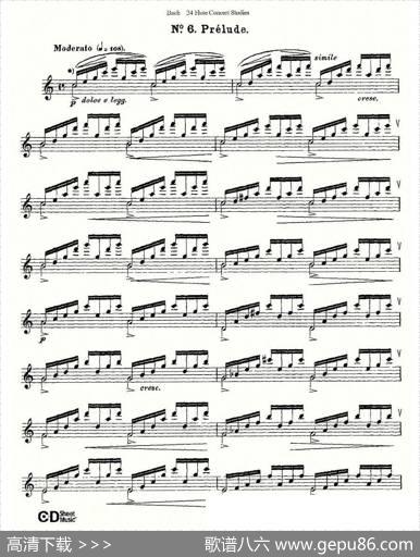 Bach-24FlutcConcertStudies之6—10（巴赫—24首长笛音乐会练习曲）|Bach（巴赫）