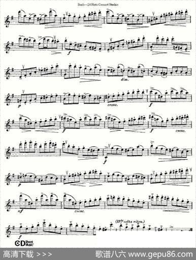 Bach-24FlutcConcertStudies之6—10（巴赫—24首长笛音乐会练习曲）|Bach（巴赫）