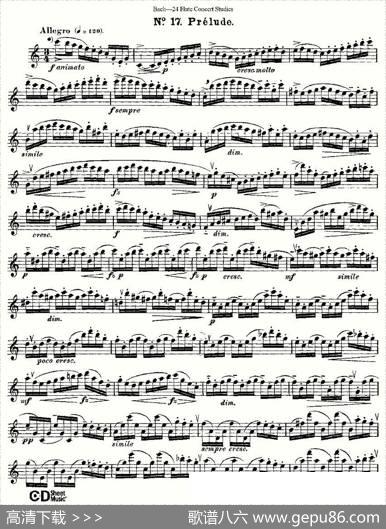 Bach-24FlutcConcertStudies之16—19（巴赫—24首长笛音乐会练习曲）|Bach（巴赫）